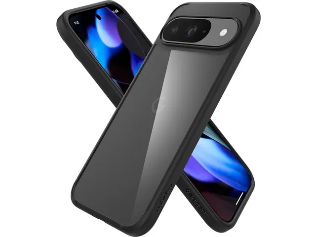 Spigen Case ACS07690 Google Pixel 9 (Pro) Ultra Hybrid Mat zwart
