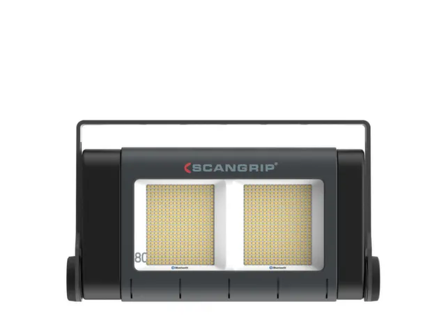 bouwlamp,864 SMD-led,20000-80000lumen,draaggreep,straalhoek 120 °