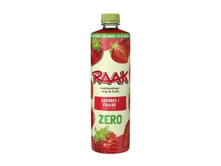 Siroop RAAK aardbei zero sugar 750ml - 1
