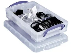 Opbergdoos 2.5 Liter + Divider Transparant