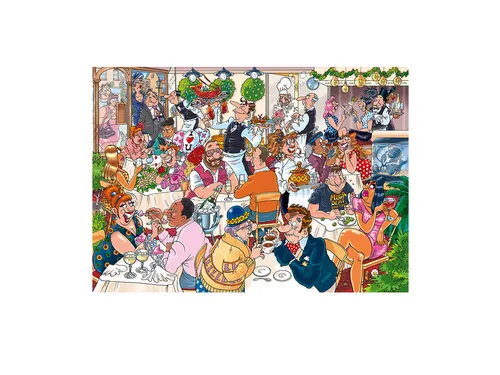 Puzzel Wasgij Mystery 26 Date Night! 1000 stukjes