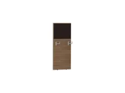baliepaneel,v. bureau,aanbouw rechts,B 600mm,NT-cherry,BN2036-bruin