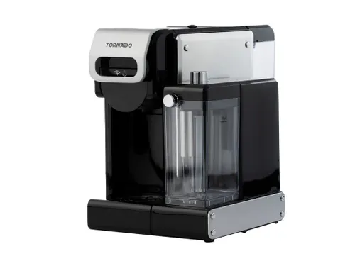Tornado TST-550M-GS 19 bar 7-in-1 koffiemachine zwart RVS