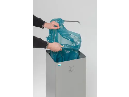 afvalverzamelaar,1x70l,HxBxD 796x320x320mm,klemring