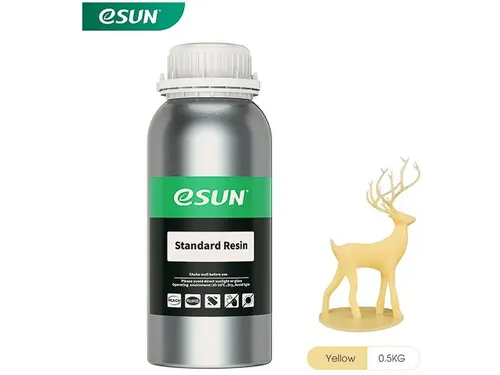 eSUN UV/LCD standard Resin 3D-printerhars Geel 1kg 405nm