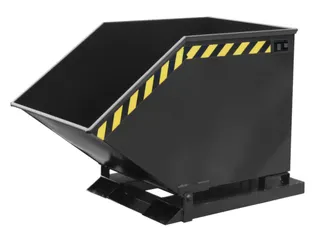 Kiepbak voor spaanders,HxLxB 840x1320x670mm,0,4m³,draagverm. 300kg - 1