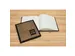 Livre d'or 140 pages tranche or - Format 21x19cm - PALMYRE - Noir arc