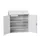 lessenaarkast 1130x1050x550mm 2 legborden 1 lade RAL7035