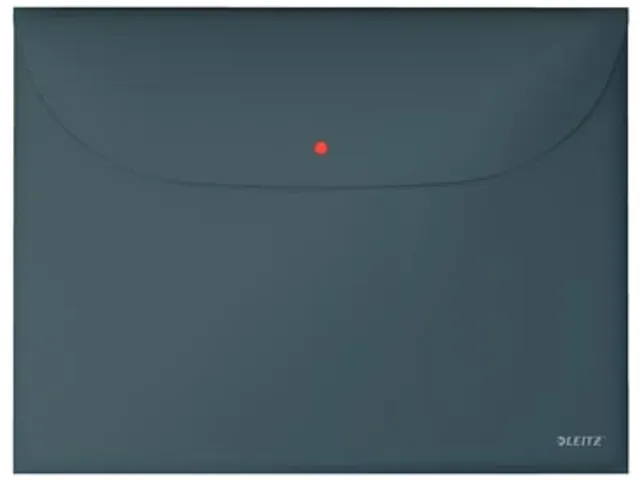 Cosy projectomslag A4 2 compartimenten uit PP grijs