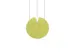 Panneau de plafond Rocada Forest 109x109cm vertical vert citron