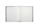 Livre d'or 140 pages tranche or - Format 21x19cm - PALMYRE - Noir palm