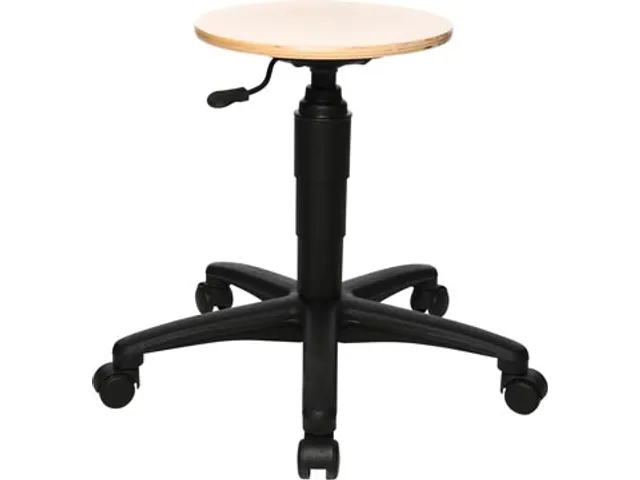 Topstar Kruk Tec 60 Met Wielen Hout