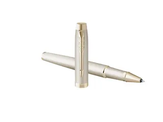 Rollerpen Parker IM Monochrome champagne GT fijn - 1