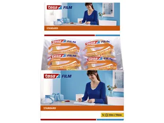 Plakband Tesa film standaard 19mmx33m - 3