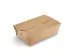 Boîte-repas Fonkels GO!mealbox 2000ml marron 23x14x7,4cm 80pces