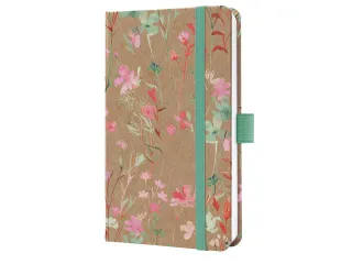 Weekagenda Pure A6 2026 (NL/FR/EN/DU) Green Floral Serenity Hardcover - 2