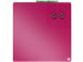 Mini Whiteboard Nobo tegel 36x36cm roze magnetisch