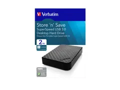 Verbatim Store 'n' Save 2TB USB 3.0 Externe Harde Schrijf