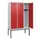 schoollocker,HxBxD 1950x1200x500mm,3vak,vak B 400mm,cil.-slot