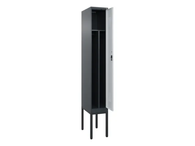 locker voor scheiding van kleding,HxBxD 2120x300x500mm,1vak