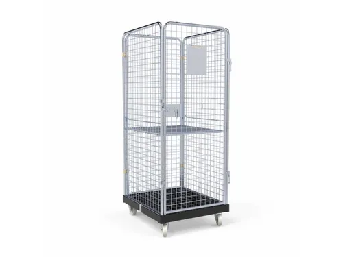 rolcontainer,draagverm. 500kg,laadvl. LxB 750x660mm