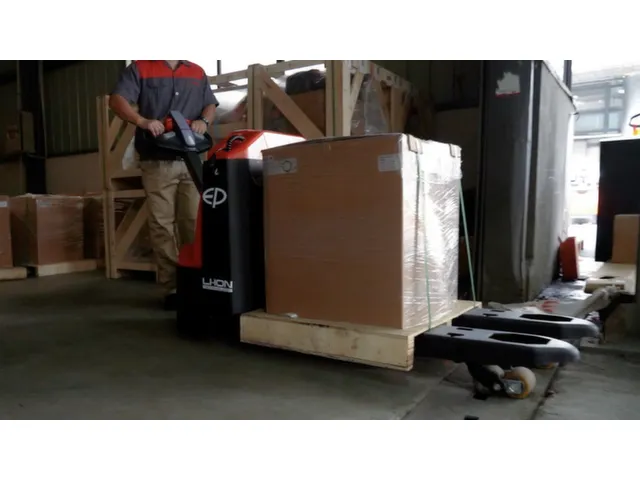 Elektrische handpalletwagen,draagverm. 2000kg,vork L 1150mm