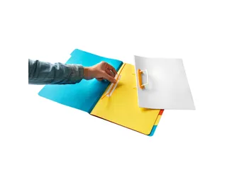 Sorteermap Jalema Secolor sixtab A4 6 vaks blauw karton - 6