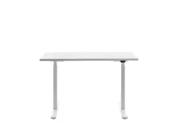 Elektrisch ihv bureau,HxBxD 700-1200x1200x600mm,blad wit,T-voet wit