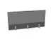 panneau de rehausse,p. table de bureau,MS-gris foncé,BN8078-gris