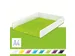 Brievenbak Leitz WOW A4 wit/groen