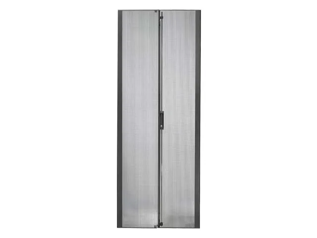 NetShelter SX 42U 750mm Wide Perforated Split Doors Black