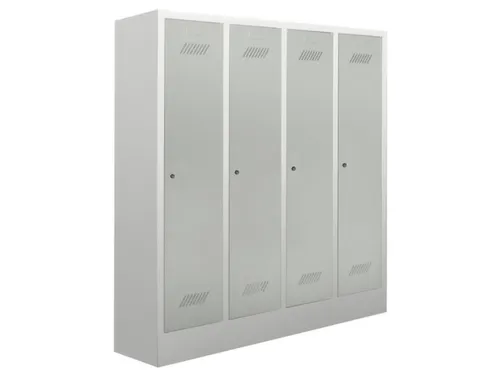 lockerkast v. kinderen,HxBxD 1300x1030x300mm,RAL7035,front RAL7035