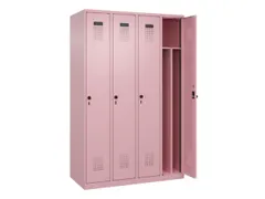 locker voor scheiding van kleding,HxBxD 1850x1200x500mm,4vak