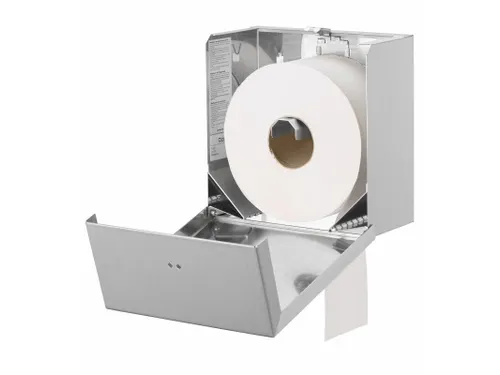 Toiletpapier Dispenser RVS Mat Voor mini Jumbo rol Toiletpapier