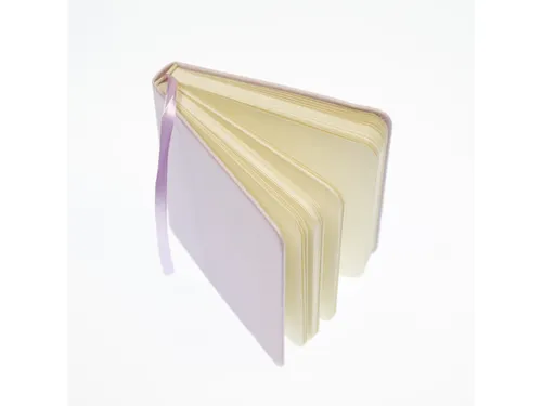 Schetsboek Kangaro 12x12cm violet PU hardcover 80 blad 140 grams roomw