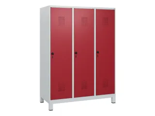 schoollocker,HxBxD 1630x1200x500mm,3vak,vak B 400mm,draaigrendel - 2