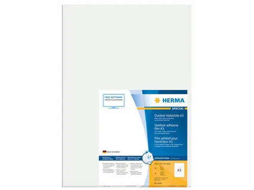 HERMA 9544 Weervast Outdoor folie-etiket A3 297x420mm Wit 40 stuks