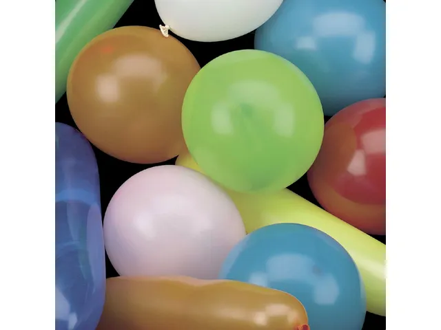 Ballonnen gekleurd 20 stuks 30 cm