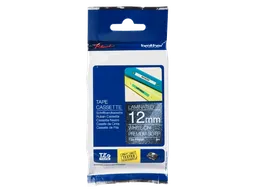 TZEPR935 Brother P-touch 24mm wit zilver lettertape 8m laminated