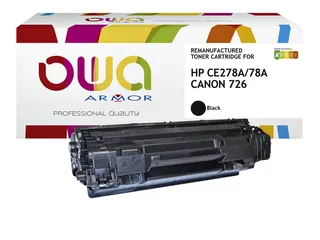 Tonercartridge OWA alternatief tbv HP CE278A zwart - 1