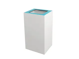 V-Part Top voor Modulaire Afvalbak 85 en 90 L Blauw - 4