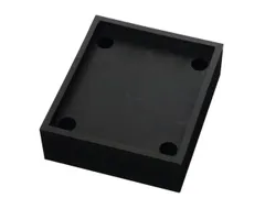 veerelement,v. anti-ramsysteem,HxBxD 50x146x166mm,max. 10° kantelbaar