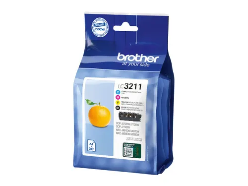 Brother LC-3211 Inktcartridge Multipack Zwart + Kleur