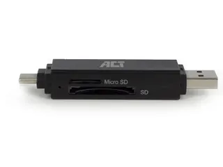 Kaartlezer ACT USB-C/USB-A 3.0 - 6
