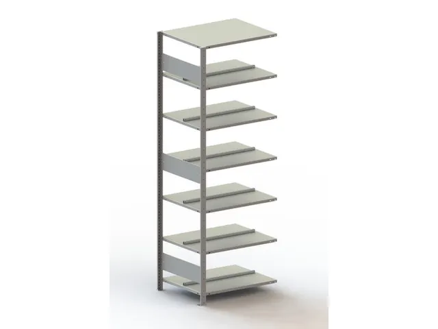 dossierstelling,aanbouwveld,HxBxD 2200x756x635mm,vaklast 80kg