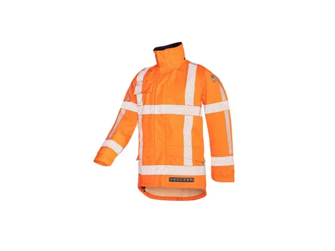 Sioen Beltrum 7333 RWS hi-vis regenjas, fluo oranje, maat XL, per stuk