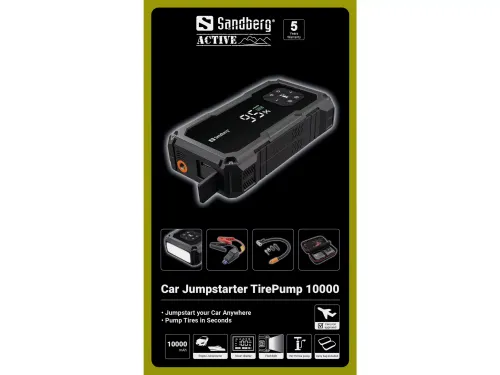 Sandberg Car Jumpstarter tirepump 10000 421-21