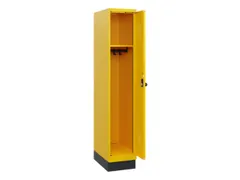 schoollocker,HxBxD 1630x300x500mm,1vak,vak B 300mm,draaigrendel,sokkel