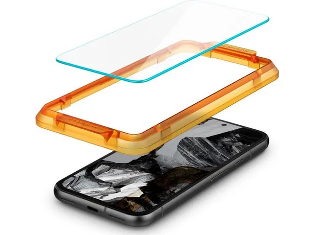 Spigen AGL07464 Schermbescherming Google Pixel 8A Glas.tR AlignMaster