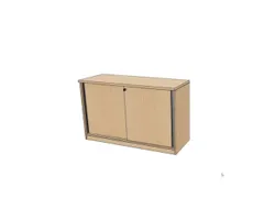 schuifdeurkast,HxBxD 720x1200x445mm,NE-esdoorn